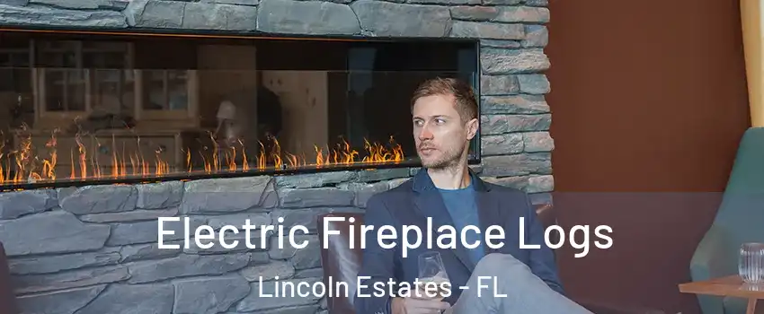 Electric Fireplace Logs Lincoln Estates - FL