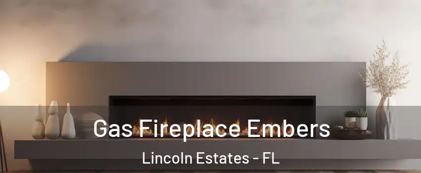 Gas Fireplace Embers Lincoln Estates - FL