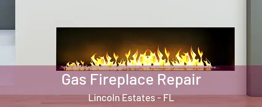 Gas Fireplace Repair Lincoln Estates - FL