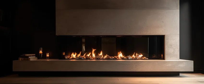 Gas Fireplace Ember Bed Design Services in Lincoln Estates, Florida
