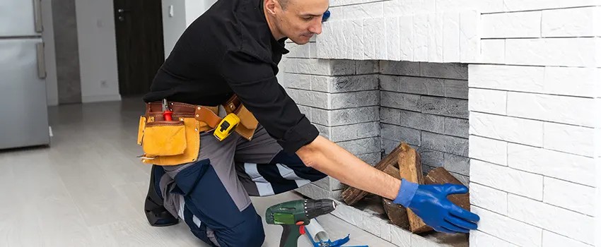 Fireplace Damaged Damper Frame Repair Services in Lincoln Estates, Florida