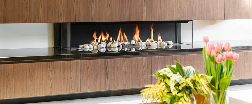 Double-height Fireplace Design Refurbishment in Lincoln Estates, Florida